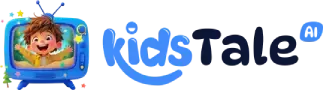 One-minute viral kids story creation tool – Kids Tale AI app; Magical animated kids story video made with Kids Tale AI software; Kids Tale AI review dashboard screenshot – AI story video creator for children